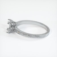 10K White Gold Antique Style Ring Setting Image