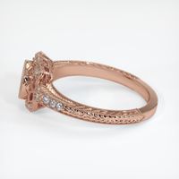14K Rose Gold Antique Style Ring Setting Image