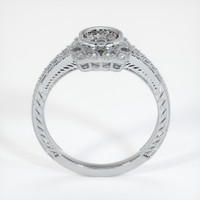 10K White Gold Antique Style Ring Setting Image