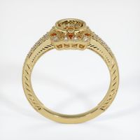 14K Yellow Gold Antique Style Ring Setting Image