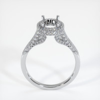 Silver Pave Ring Setting Image