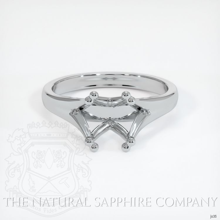 Platinum 950 Solitaire Ring Setting