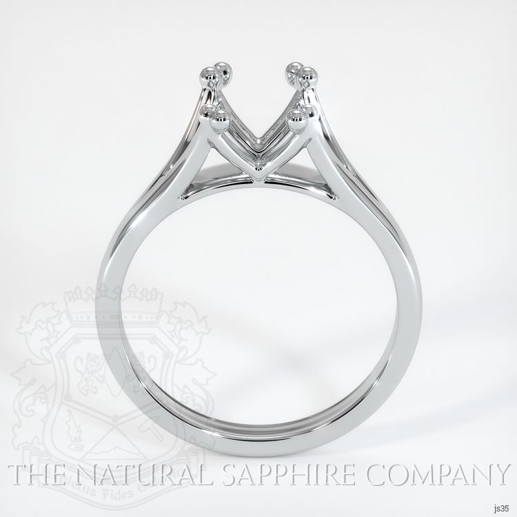 Platinum 950 Solitaire Ring Setting
