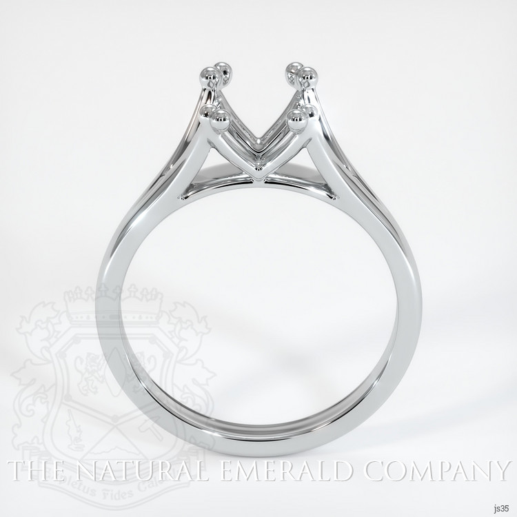 Platinum 950 Solitaire Ring Setting