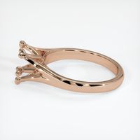 18K Rose Gold Solitaire Ring Setting Image