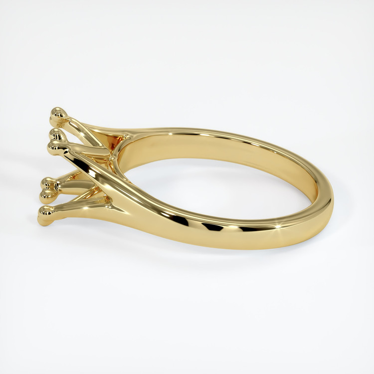 18K Yellow Gold Solitaire Ring Setting