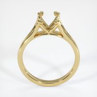 18K Yellow Gold Solitaire Ring Setting Image