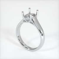 10K White Gold Solitaire Ring Setting Video