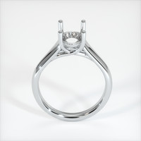 10K White Gold Solitaire Ring Setting Image