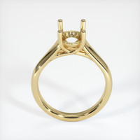 10K Yellow Gold Solitaire Ring Setting Image
