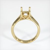14K Yellow Gold Solitaire Ring Setting Image