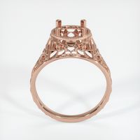 14K Rose Gold Antique Style Ring Setting Image
