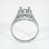 14K White Gold Antique Style Ring Setting Image