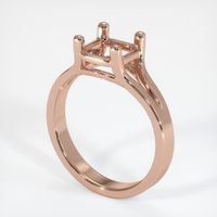 14K Rose Gold Solitaire Ring Setting Video