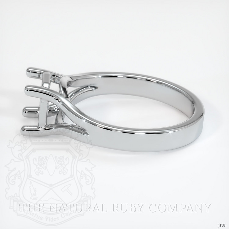 Silver Solitaire Ring Setting