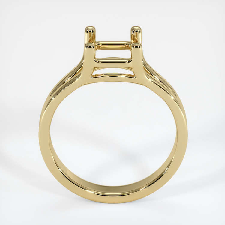 10K Yellow Gold Solitaire Ring Setting