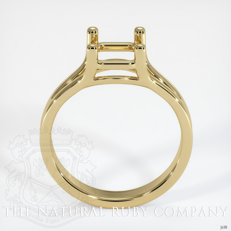 14K Yellow Gold Solitaire Ring Setting