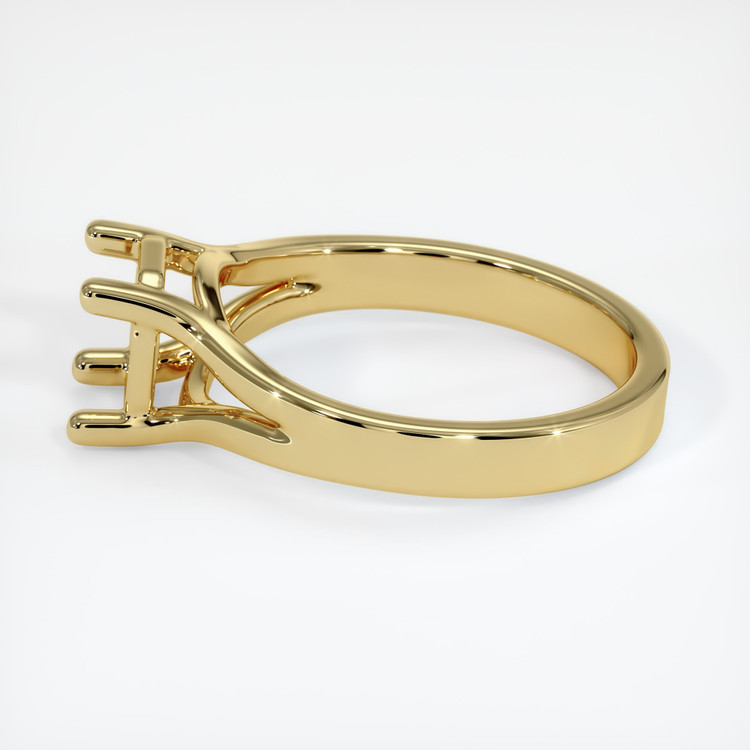 18K Yellow Gold Solitaire Ring Setting