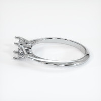 Silver Three Stone Ring Setting Image