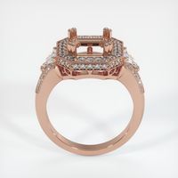 14K Rose Gold Antique Style Ring Setting Image