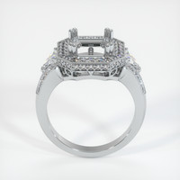 10K White Gold Antique Style Ring Setting Image