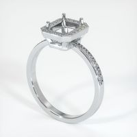 Platinum 950 Pave Ring Setting Video