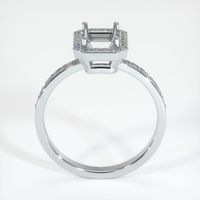18K White Gold Pave Ring Setting Image