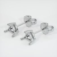 18K White Gold Studs Earring Setting Video