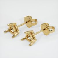 14K Yellow Gold Studs Earring Setting Video