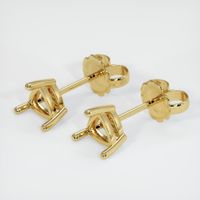 18K Yellow Gold Studs Earring Setting Video