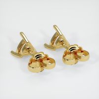18K Yellow Gold Studs Earring Setting Image
