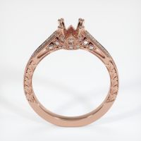 14K Rose Gold Antique Style Ring Setting Image