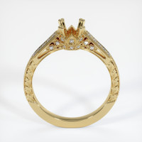 10K Yellow Gold Antique Style Ring Setting Image