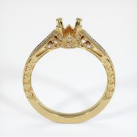 14K Yellow Gold Antique Style Ring Setting Image
