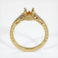 18K Yellow Gold Antique Style Ring Setting Image