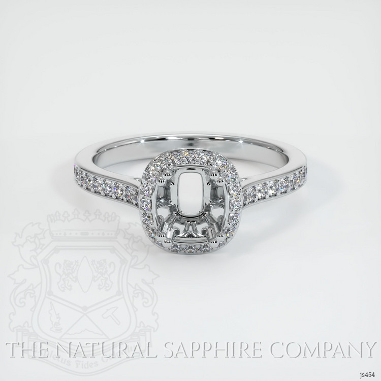 Platinum 950 Antique Style Ring Setting