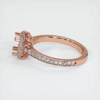 14K Rose Gold Antique Style Ring Setting Image