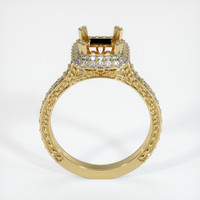 10K Yellow Gold Antique Style Ring Setting Image