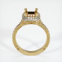 14K Yellow Gold Antique Style Ring Setting Image