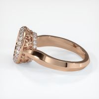 18K Rose Gold Antique Style Ring Setting Image