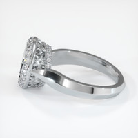 10K White Gold Antique Style Ring Setting Image