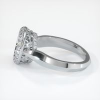 14K White Gold Antique Style Ring Setting Image
