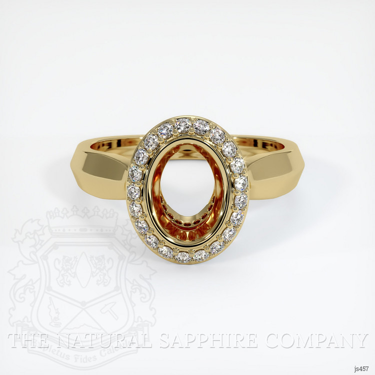 14K Yellow Gold Antique Style Ring Setting