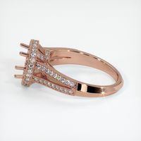 14K Rose Gold Antique Style Ring Setting Image