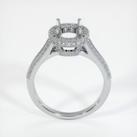 10K White Gold Antique Style Ring Setting Image