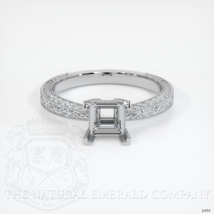 Silver Antique Style Ring Setting