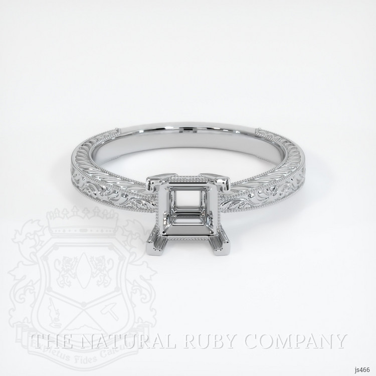 Silver Antique Style Ring Setting