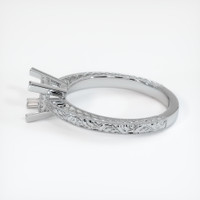 18K White Gold Antique Style Ring Setting Image