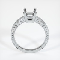 18K White Gold Antique Style Ring Setting Image