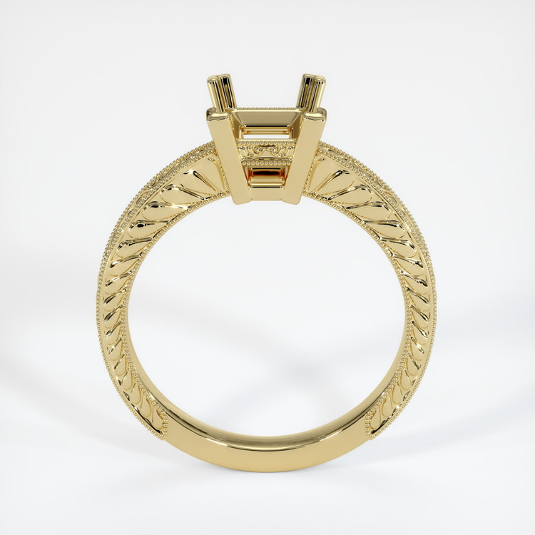 10K Yellow Gold Antique Style Ring Setting